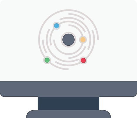 EPS 해외이미지 디자인 시계 인터넷 일러스트 통신 추상 기술 그래픽 파란색 컴퓨터 픽토그램 우주 디지털 스크린 원형 사이버 심볼 로봇 사인 검색 보안 붓꽃 레이더 스캐너 스캔 해외202105 해외일러스트 도형 꽃 컬러 무늬 안전 전자제품 파일형식 벡터