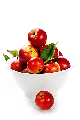 포토 JPG 해외이미지 그릇 잎 실내 사람없음 신선 사과 흰배경 담기 해외202004 해외포토 식물 식기 백그라운드 과일 모션 내부 흰색 파일형식