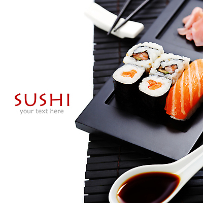 포토 JPG 해외이미지 스튜디오촬영 접시 젓가락 실내 사람없음 숟가락 초밥 간장 모듬초밥 일본음식 해외202004 해외포토 식기 음식 수저 내부 양념 모듬 파일형식