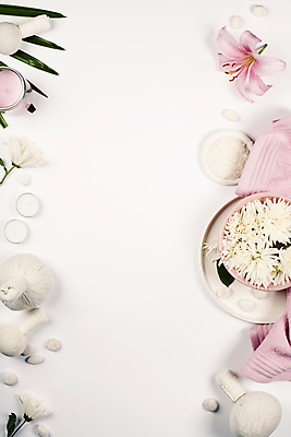 포토 JPG 해외이미지 그릇 꽃 쟁반 실내 사람없음 수건 흰배경 담기 스파용품 향초 아로마테라피 스톤 허브볼 카피스페이스 해외202004 해외포토 식물 식기 백그라운드 초 모션 내부 위생용품 스파 공백 흰색 오브젝트 테라피 파일형식