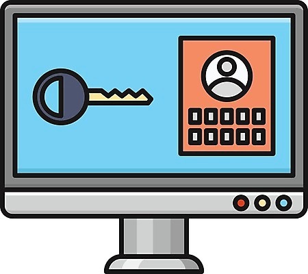 EPS 해외이미지 인터넷 일러스트 비즈니스 열쇠 안전 그래픽 파란색 노트북 컴퓨터 디지털 스크린 공책 자료 웹 정보 네트워크 보호 만화 사이버 잠금 보안 방패 온라인 계좌 방화벽 백신 사생활 악성코드 해외202105 해외일러스트 컬러 컨셉 의학 문구용품 금융 전자제품 파일형식 벡터