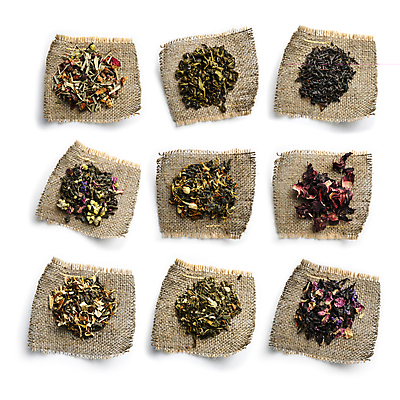 포토 JPG 해외이미지 건조 종류 사람없음 세트 직물 허브 찻잎 해외포토 식물 차_음료 파일형식