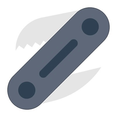 EPS 해외이미지 여행 일러스트 캠핑도구 사람없음 캠핑 장비 도구 공구 나사 드라이버 맥가이버칼 접기 해외202105 해외일러스트 모션 레저 칼 파일형식 벡터