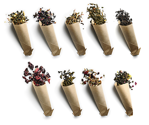 포토 JPG 해외이미지 종이 건조 종류 사람없음 세트 허브 찻잎 해외포토 식물 차_음료 파일형식