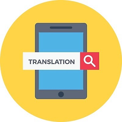 EPS 해외이미지 디자인 문화 여행 컨셉 일러스트 텍스트 통신 모바일 글로벌 웹 땅 심볼 사인 검색 심플 사전 번역 해외202105 해외일러스트 인터넷 책 파일형식 벡터