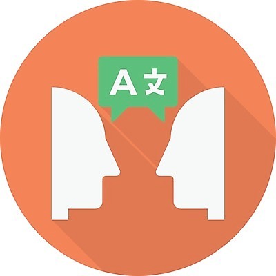 EPS 해외이미지 디자인 영어 교육 일러스트 비즈니스 텍스트 통신 학교 책 스터디 세계 글로벌 검은색 흰색 심볼 사인 사전 온라인 고립 번역 해외202105 해외일러스트 문자 컬러 학습 파일형식 벡터