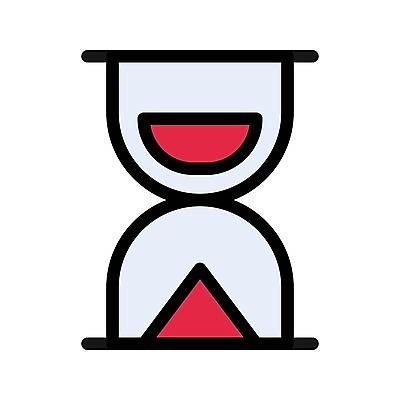 EPS 해외이미지 일러스트 사람없음 모래시계 해외202105 해외일러스트 모래 시계 파일형식 벡터