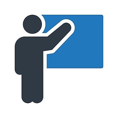 EPS 해외이미지 일러스트 비즈니스 교실 회의 서기 사람 강사 교사 방 발표 가르침 그룹 강의 심볼 사인 경영 세미나 얇은 지휘대 해외202105 해외일러스트 직업 교육 학교 모션 파일형식 벡터