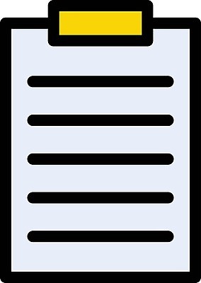 EPS 해외이미지 디자인 종이 컨셉 일러스트 비즈니스 통신 단어 사무실 쪽지 플랫 선택 심볼 체크표시 사인 보고서 서식 문서 시트 서류판 설문지 체크리스트 목차 해외202105 해외일러스트 문자 사무용품 확인 파일형식 벡터