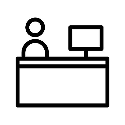 EPS 해외이미지 디자인 남자 실루엣 백그라운드 일러스트 비즈니스 탁자 호텔 사람 판매 정보 흰색 종업원 계산대 고객 심볼 책상 서비스 사인 안내원 소매 계산원 엘리먼트 접수 지원 사용자 해외202105 해외일러스트 직업 컬러 가구 숙소 촬영기법 파일형식 벡터