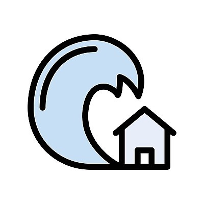 EPS 해외이미지 디자인 실루엣 선 파도 바다 일러스트 자연 주택 미술 건물 물 검은색 위험 홍수 심볼 사인 윤곽 폭풍 내추럴 고립 쓰나미 얇은 엘리먼트 재앙 지진 해외202105 해외일러스트 자연요소 건축물 컬러 컨셉 날씨 문화예술 촬영기법 자연재해 생태계 해일 파일형식 벡터