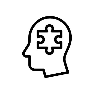 EPS 해외이미지 교육 실루엣 조각 컨셉 일러스트 아이디어 건강 창조 사람 그래픽 머리 정보 마음 퍼즐 계획 사인 뇌 해결 엘리먼트 적자 정신과 지능 치매 해외202105 해외일러스트 촬영기법 병원 신체부위 질병 파일형식 벡터