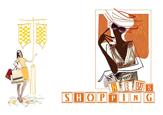 PSD 편집 편집이미지 여자 포토일러 거리 합성일러스트 한명 서기 사람 쇼핑 쇼핑백 알림 편집일러스트 인물미니어처 광고편집 SD캐릭터 여자만 여자한명만 이미지편집 캐릭터 1 가방 모션 미니어처 파일형식