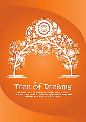 EPS 나무 식물 템플릿 문자 문양 영어 꽃 별 백그라운드 무늬 꽃무늬 패턴 카드템플릿 사람없음 단어 크리스마스트리 물방울무늬 주황색 꿈 물방울 원형 이미지템플릿 카드프레임 자연요소 도형 컬러 크리스마스 카드_감사 프레임 파일형식 벡터