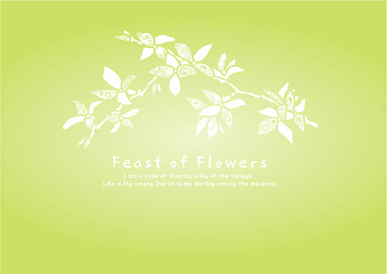 EPS 식물 템플릿 문자 문양 영어 꽃 백그라운드 무늬 꽃무늬 패턴 카드템플릿 사람없음 연두색 단어 파티 축제 잔치 이미지템플릿 카드프레임 카드_감사 프레임 이벤트 초록색 파일형식 벡터