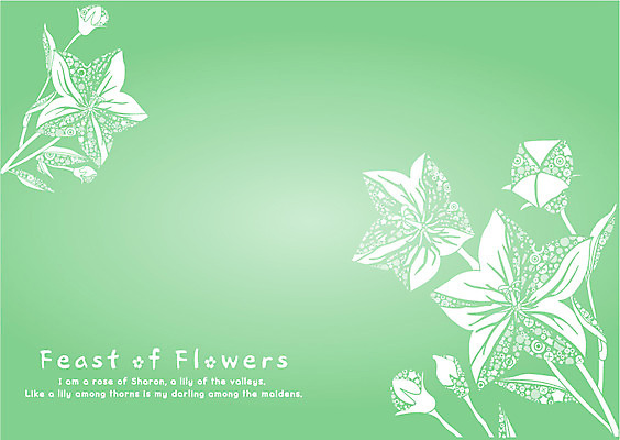 EPS 식물 템플릿 문자 문양 영어 꽃 백그라운드 무늬 꽃무늬 패턴 카드템플릿 사람없음 초록색 단어 파티 축제 잔치 이미지템플릿 카드프레임 컬러 카드_감사 프레임 이벤트 파일형식 벡터