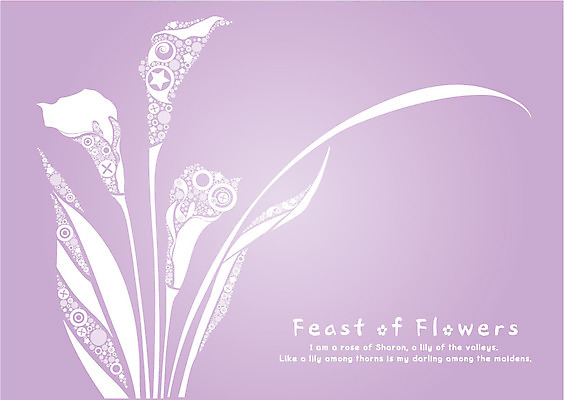 EPS 식물 템플릿 문자 문양 영어 꽃 백그라운드 무늬 꽃무늬 패턴 카드템플릿 사람없음 단어 파티 보라색 축제 잔치 이미지템플릿 카드프레임 컬러 카드_감사 프레임 이벤트 파일형식 벡터