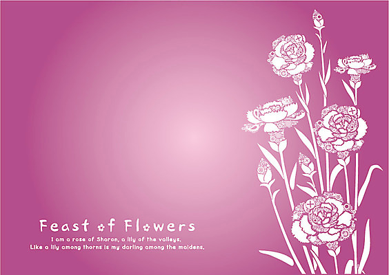 EPS 식물 템플릿 문자 문양 영어 꽃 백그라운드 무늬 꽃무늬 패턴 카드템플릿 사람없음 단어 파티 보라색 축제 잔치 이미지템플릿 카드프레임 컬러 카드_감사 프레임 이벤트 파일형식 벡터