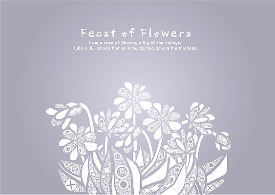 EPS 식물 템플릿 문자 문양 영어 꽃 백그라운드 무늬 꽃무늬 패턴 카드템플릿 사람없음 단어 파티 축제 회색 잔치 이미지템플릿 카드프레임 컬러 카드_감사 프레임 이벤트 파일형식 벡터