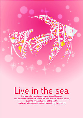 EPS 동물 템플릿 문자 문양 영어 바다 분홍색 백그라운드 두마리 무늬 패턴 카드템플릿 생명 어류 사람없음 라이프 단어 물방울무늬 수영 바다동물 수중동물 원형 이미지템플릿 카드프레임 도형 컬러 2 카드_감사 프레임 생활 수상스포츠 파일형식 벡터