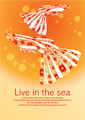 EPS 동물 템플릿 문자 문양 영어 바다 백그라운드 두마리 무늬 패턴 카드템플릿 생명 어류 사람없음 라이프 단어 물방울무늬 주황색 수영 바다동물 수중동물 원형 이미지템플릿 카드프레임 도형 컬러 2 카드_감사 프레임 생활 수상스포츠 파일형식 벡터