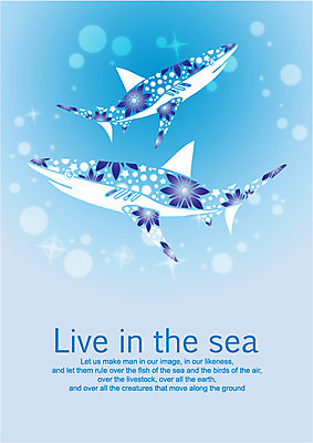 EPS 동물 템플릿 문자 문양 영어 바다 백그라운드 두마리 무늬 패턴 카드템플릿 생명 어류 사람없음 라이프 파란색 단어 물방울무늬 수영 바다동물 수중동물 원형 이미지템플릿 카드프레임 도형 컬러 2 카드_감사 프레임 생활 수상스포츠 파일형식 벡터