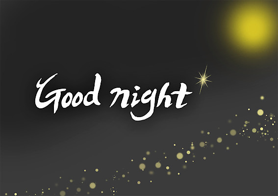 PSD 문자 손글씨 영어 문장 백그라운드 일러스트 캘리그라피 타이포그라피 글자캘리그라피 사람없음 단어 물방울무늬 보름달 달 달밤 인사 원형 저녁 국내일러스트 자연요소 도형 무늬 예절 야간 파일형식