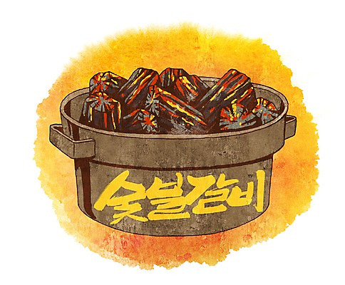 PSD 문자 손글씨 문장 음식 백그라운드 일러스트 캘리그라피 불 육류 요리 타이포그라피 글자캘리그라피 한글 사람없음 단어 장작 구이 갈비 숯 숯불 고기요리 숯불갈비 국내일러스트 자연요소 식재료 파일형식