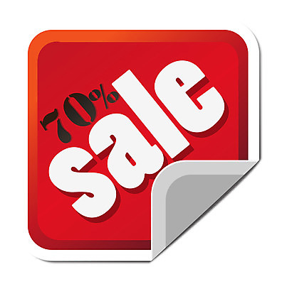 EPS 아이콘 사람없음 빨간색 꼬리표 라벨 세일 70% 2D아이콘 컬러 프레임 퍼센트 파일형식 벡터