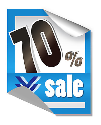 EPS 아이콘 사람없음 파란색 꼬리표 라벨 세일 70% 2D아이콘 컬러 프레임 퍼센트 파일형식 벡터