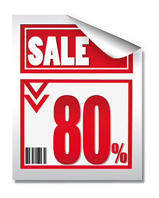EPS 아이콘 사람없음 빨간색 꼬리표 라벨 세일 바코드 80% 2D아이콘 컬러 프레임 퍼센트 파일형식 벡터
