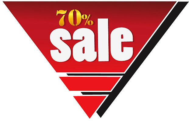 EPS 모양 아이콘 사람없음 빨간색 꼬리표 라벨 세일 삼각형 70% 2D아이콘 도형 컬러 프레임 퍼센트 파일형식 벡터