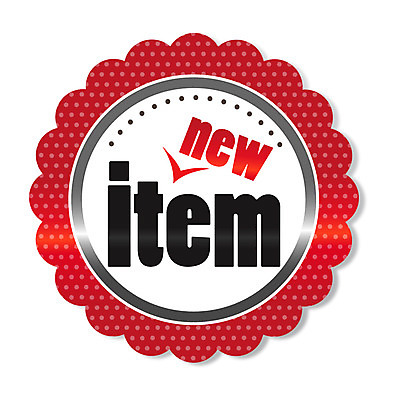 EPS 아이콘 사람없음 빨간색 꼬리표 라벨 물방울무늬 아이템 new 2D아이콘 컬러 무늬 프레임 파일형식 벡터