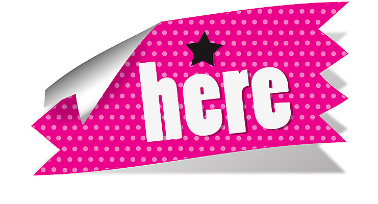 EPS 아이콘 별 분홍색 사람없음 꼬리표 라벨 물방울무늬 HERE 2D아이콘 자연요소 컬러 무늬 프레임 파일형식 벡터