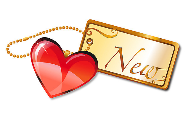 EPS 아이콘 새로움 사람없음 꼬리표 라벨 하트 고리 new 열쇠꾸러미 2D아이콘 모양 컨셉 열쇠 프레임 파일형식 벡터