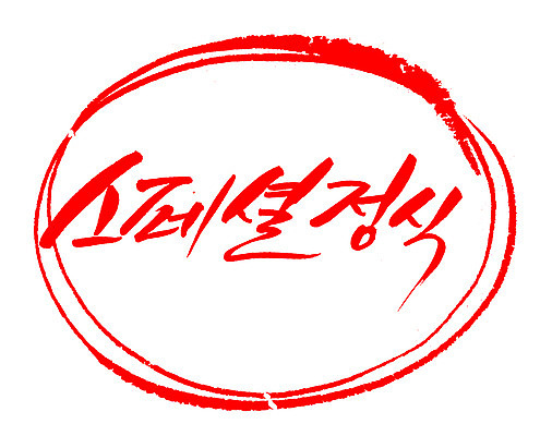 EPS 문자 손글씨 음식 컬러 백그라운드 일러스트 캘리그라피 프레임 틀 요리 타이포그라피 글자캘리그라피 한글 사람없음 빨간색 단어 도장 상차림 정식 스페셜 스페셜정식 국내일러스트 파일형식 벡터