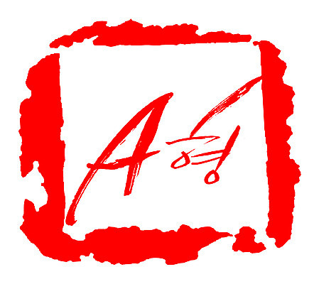 EPS 문자 손글씨 영어 문장 컬러 백그라운드 일러스트 캘리그라피 프레임 틀 타이포그라피 글자캘리그라피 사람없음 빨간색 단어 도장 혈액 혈액형 A형 국내일러스트 파일형식 벡터