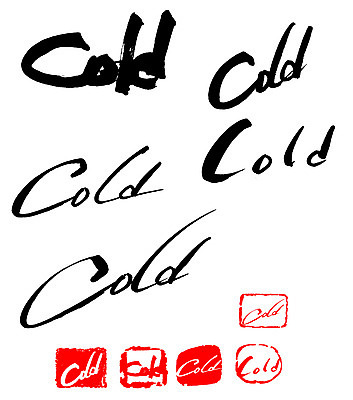 EPS 문자 손글씨 영어 문장 백그라운드 일러스트 캘리그라피 프레임 틀 타이포그라피 글자캘리그라피 사람없음 단어 세트 도장 추위 차가움 시원함 감기 온도 cold 국내일러스트 질병 파일형식 벡터