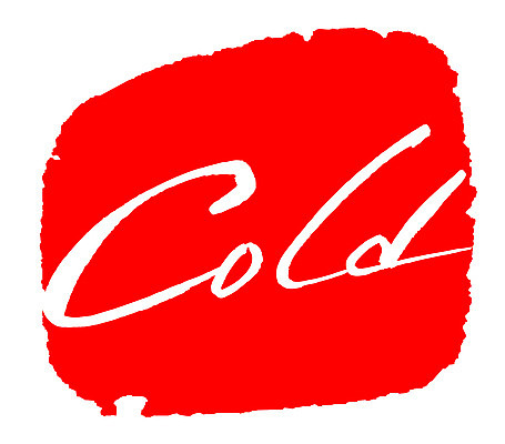 EPS 문자 손글씨 영어 문장 컬러 백그라운드 일러스트 캘리그라피 프레임 틀 타이포그라피 글자캘리그라피 사람없음 빨간색 단어 도장 추위 차가움 시원함 감기 온도 cold 국내일러스트 질병 파일형식 벡터