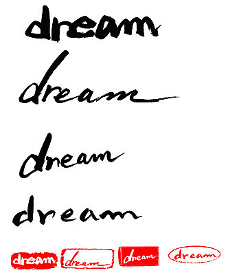 EPS 문자 손글씨 영어 문장 백그라운드 일러스트 캘리그라피 프레임 틀 타이포그라피 글자캘리그라피 사람없음 단어 세트 도장 희망 꿈 잠 장래희망 몽 국내일러스트 감정 파일형식 벡터