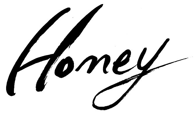 EPS 문자 손글씨 영어 백그라운드 일러스트 캘리그라피 타이포그라피 글자캘리그라피 사람없음 단어 꿀 당신 벌꿀 국내일러스트 파일형식 벡터