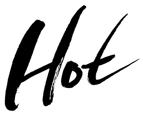 EPS 문자 손글씨 영어 백그라운드 일러스트 캘리그라피 따뜻함 타이포그라피 글자캘리그라피 사람없음 단어 뜨거움 열 더위 온도 HOT 국내일러스트 날씨 파일형식 벡터