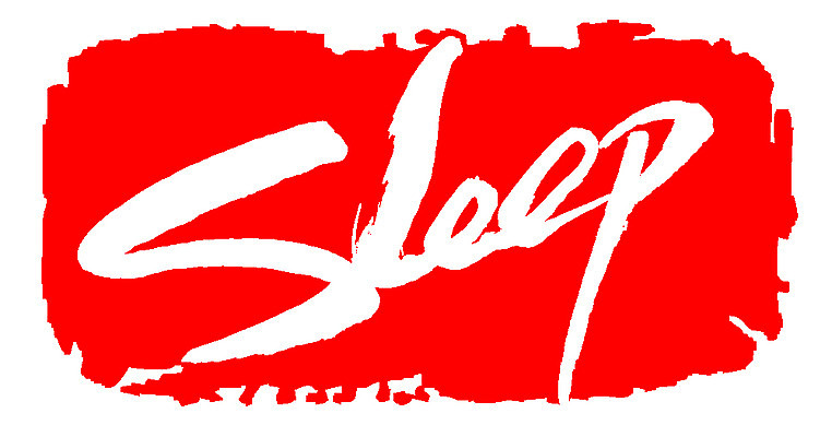 EPS 문자 손글씨 영어 문장 컬러 백그라운드 일러스트 캘리그라피 프레임 틀 타이포그라피 글자캘리그라피 사람없음 빨간색 단어 도장 잠 수면 슬립 국내일러스트 물 파일형식 벡터