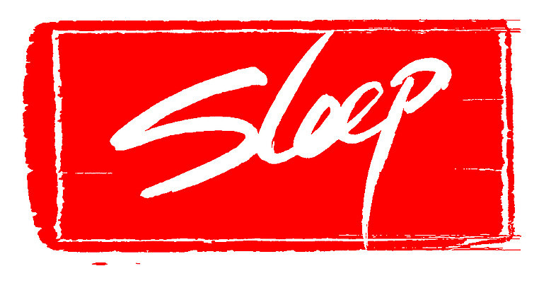 EPS 문자 손글씨 영어 문장 컬러 백그라운드 일러스트 캘리그라피 프레임 틀 타이포그라피 글자캘리그라피 사람없음 빨간색 단어 도장 잠 수면 슬립 국내일러스트 물 파일형식 벡터
