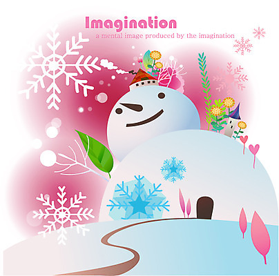 EPS 꽃 길 잎 겨울 일러스트 상상 눈사람 나뭇잎 주택 눈꽃 사람없음 판타지 마을 하트 눈 눈송이 국내일러스트 자연요소 모양 식물 계절 날씨 눈_날씨 건물 파일형식 벡터