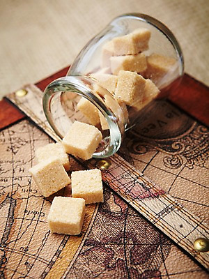 포토 JPG 음식 재료 유리병 실내 사람없음 여행가방 조미료 병 설탕 각설탕 국내포토 식기 가방 병_용기 내부 향미료 파일형식