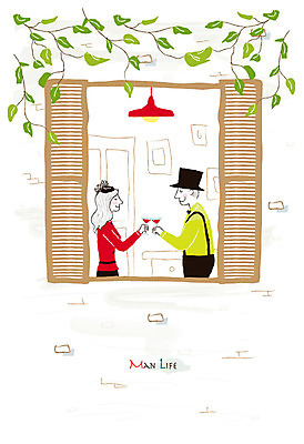 EPS 캐릭터 모자 라이프스타일 커플 여자 남자 맨라이프 데이트 일러스트 창문 나뭇잎 주류 사람 성인 취미 두명 라이프 와인 창가 남성라이프 성인만 국내일러스트 일러캐릭터 잡화 음료 잎 관계 생활 파일형식 벡터