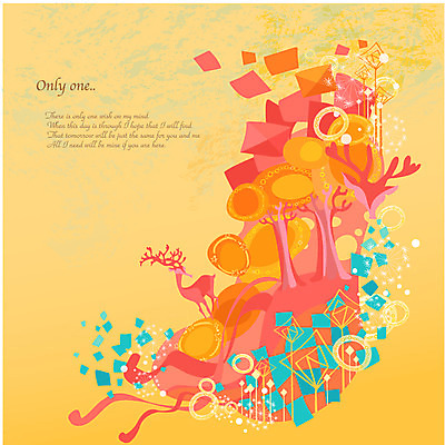 EPS 도형 나무 백그라운드 무늬 패턴 일러스트 사슴 사람없음 판타지 화려 숲 신비 사슴뿔 국내일러스트 식물 컨셉 포유류 상상 뿔 파일형식 벡터