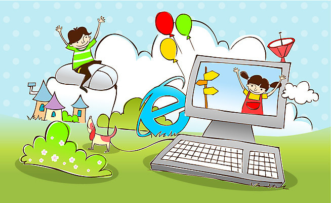 EPS 동물 구름 한마리 학생 여자 교육 남자 어린이 인터넷 일러스트 안테나 미소 웃음 사람 소녀 소년 두명 반려동물 컴퓨터 마우스 강아지 E 위성안테나 풍선 어린이만 국내일러스트 자연요소 1 알파벳 통신 표정 전자제품 컴퓨터용품 개 파일형식 벡터