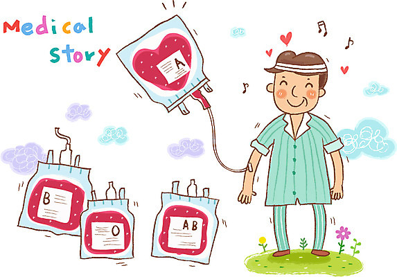 EPS 남자 일러스트 의학 건강 병원 한명 미소 웃음 사람 성인 치료 건강관리 환자 도움 혈액 보호 질병 복지 질병관리 수혈 남자만 남자한명만 성인남자만 성인만 국내일러스트 1 컨셉 표정 관리 사회이슈 파일형식 벡터